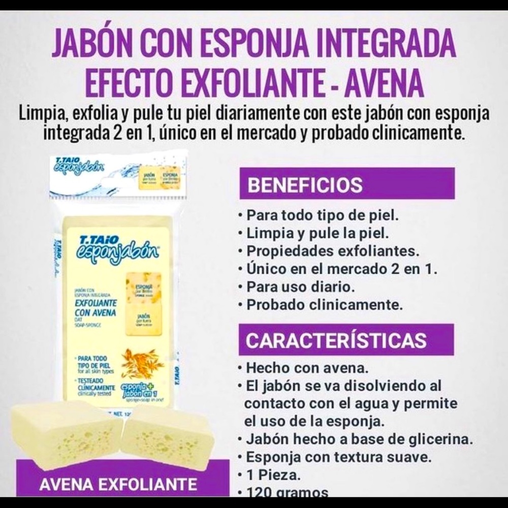 Esponjabon Original Oatmeal